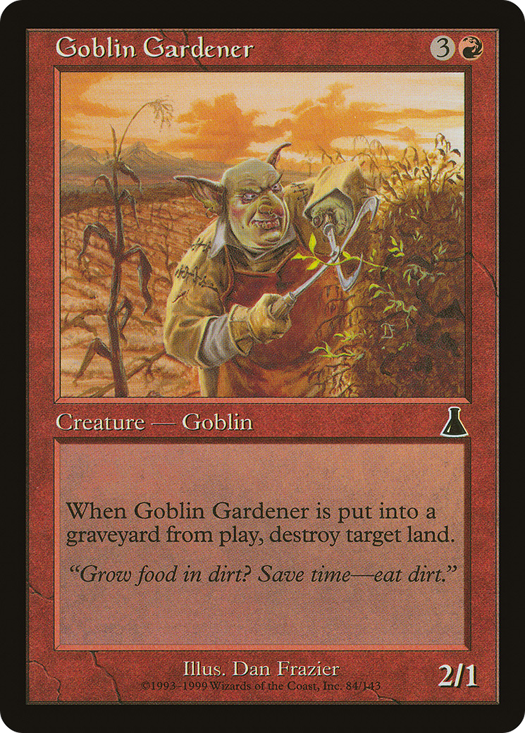 Goblin Gardener (UDS-084) - Urza's Destiny Foil