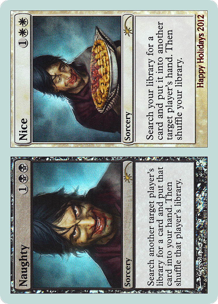 Naughty // Nice (SPECIAL-2012) - Happy Holidays Foil