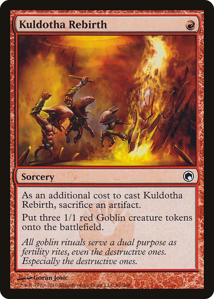 Kuldotha Rebirth (SOM-096) - Scars of Mirrodin Foil