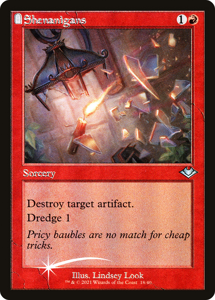 Shenanigans (Retro Frame) (MH1-018) - Modern Horizons 1 Timeshifts: (tombstone) Foil