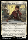 Keeper of the Accord (Surge Foil) (PIP-692) - Fallout Foil