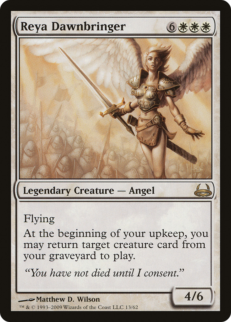 Reya Dawnbringer (DDC-013) - Duel Decks: Divine vs. Demonic