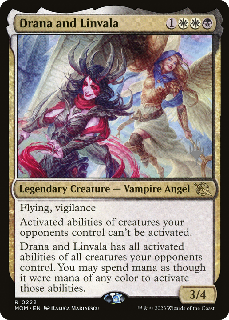 Drana and Linvala (PPMOM-222) - March of the Machine Promos
