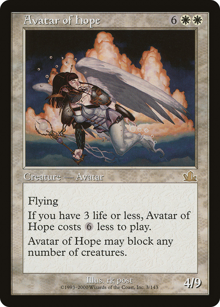 Avatar of Hope (PCY-003) - Prophecy