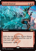 Zenith Festival (Extended Art) (TDC-081) - Commander: Tarkir: Dragonstorm: (Extended Art)