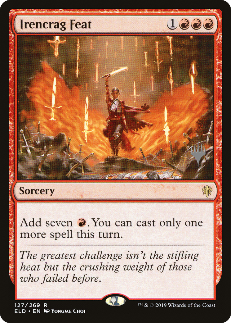 Irencrag Feat (PPELD-127) - Throne of Eldraine Promos