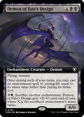 Demon of Fate's Design (Extended Art) (CMM-762) - Commander Masters: (Extended Art, enchantment) Foil