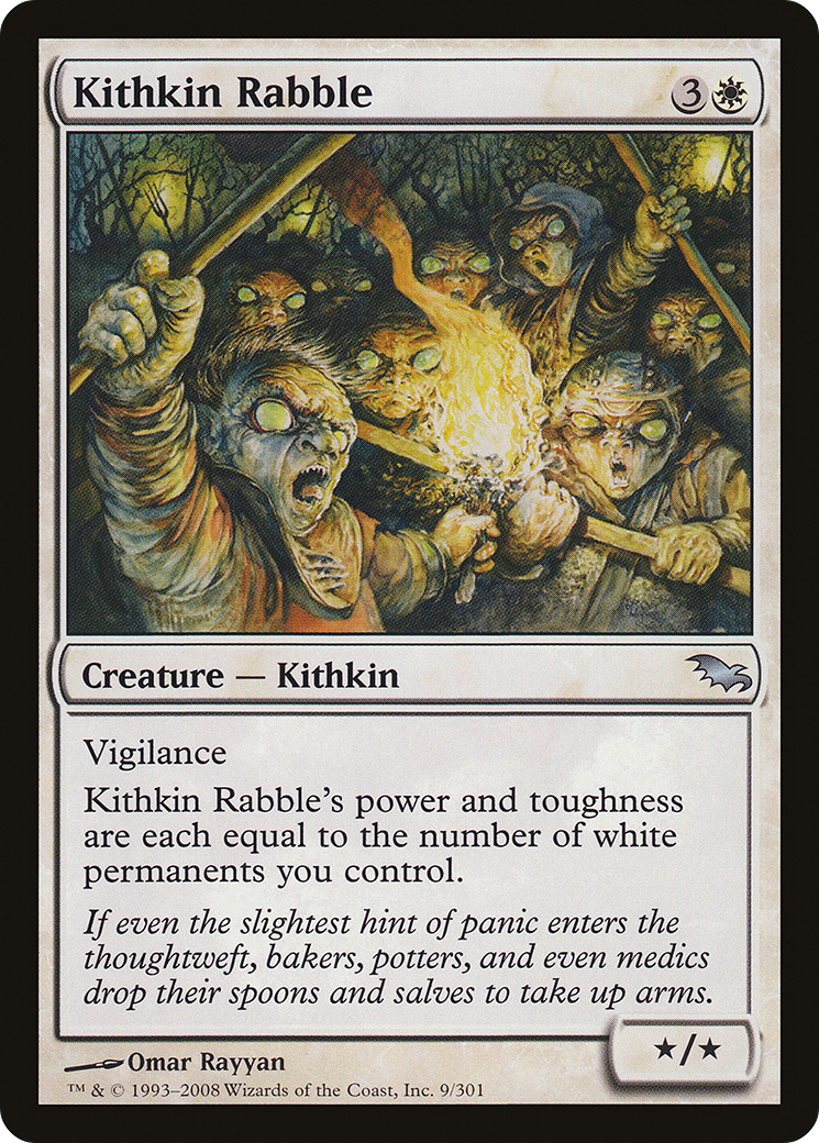Kithkin Rabble (SHM-009) - Shadowmoor