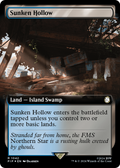 Sunken Hollow (Extended Art) (Surge Foil) (PIP-1042) - Fallout: (Extended Art) Foil