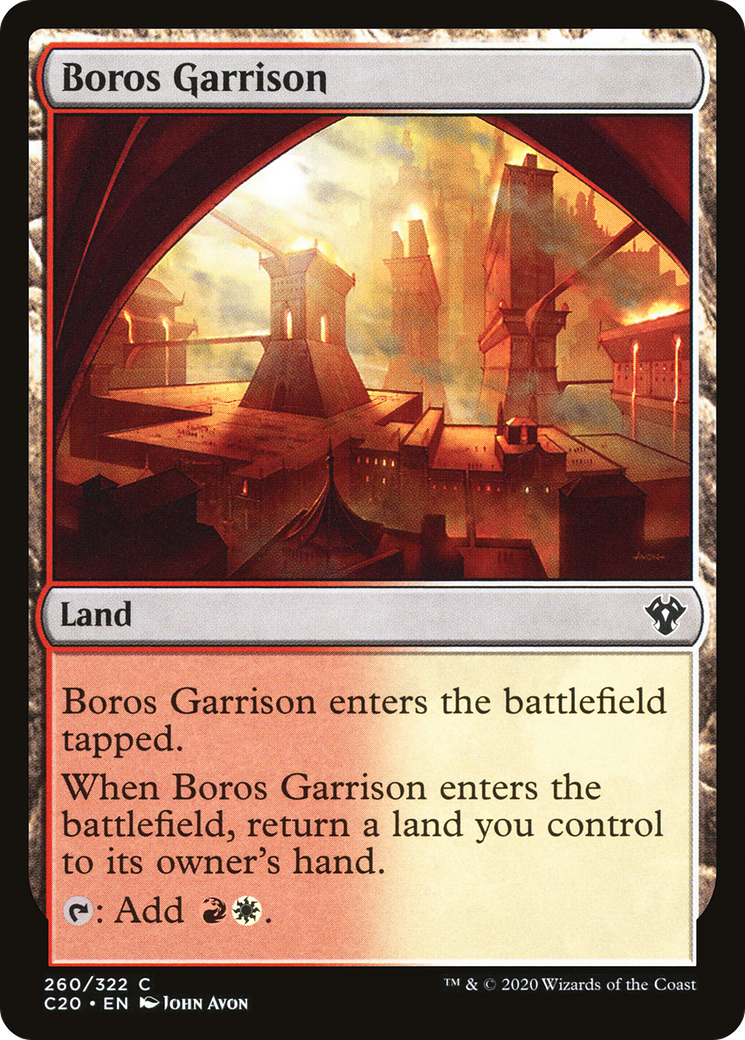 Boros Garrison (C20-260) - Commander 2020
