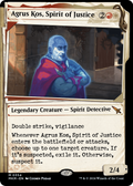 Agrus Kos, Spirit of Justice (Showcase) (MKM-354) - Murders at Karlov Manor: (Showcase) Foil