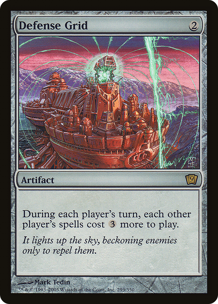 Defense Grid (9ED-293★) - 9th Edition Foil