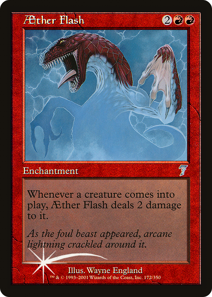Aether Flash (7ED-172★) - 7th Edition