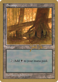 Swamp (444) - 1997 Jakub Slemr (5ED) (WCD-) - World Championship Decks 1997
