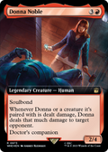 Donna Noble (Extended Art) (Surge Foil) (WHO-973) - Doctor Who: (Extended Art) Foil