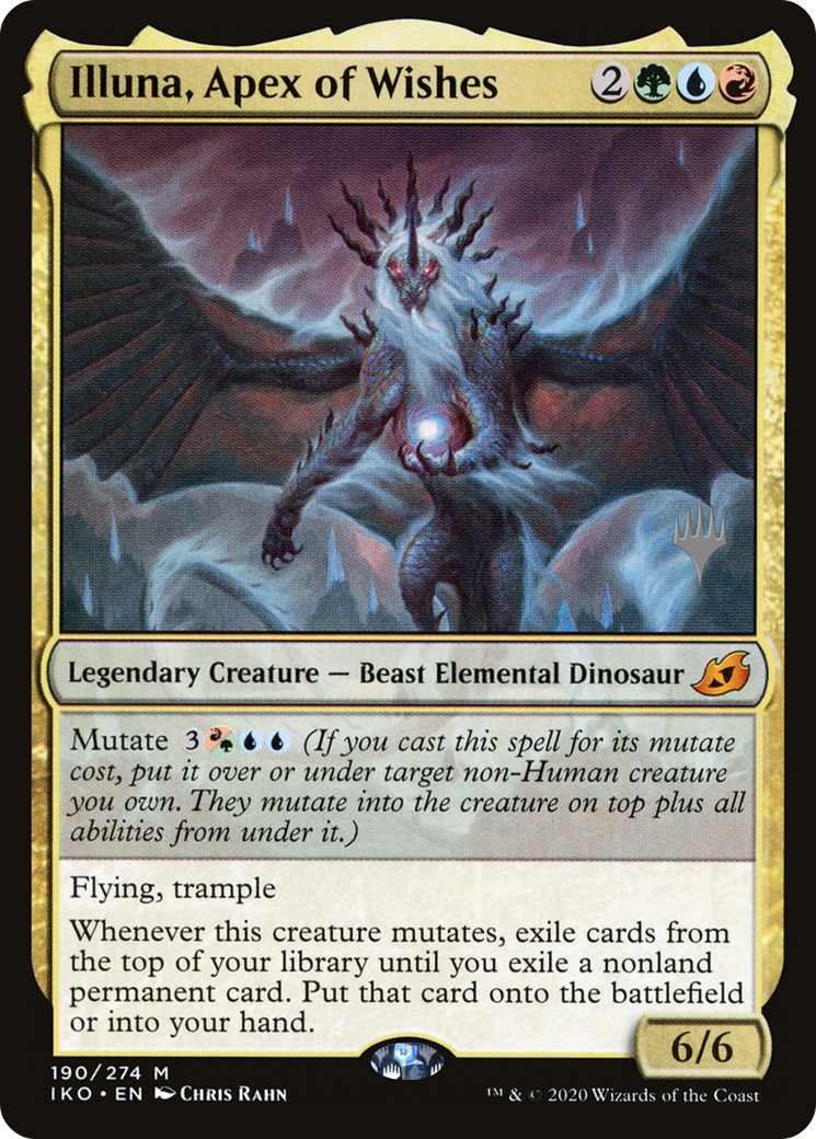 Illuna, Apex of Wishes (PPIKO-190) - Ikoria: Lair of Behemoths Promos