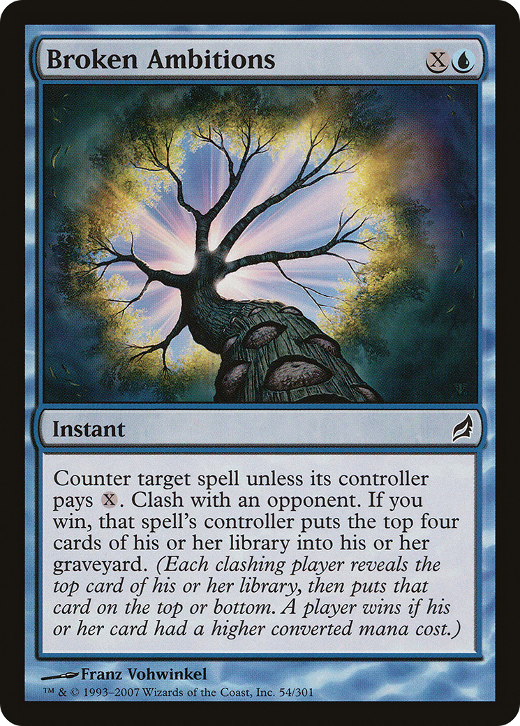 Broken Ambitions (LRW-054) - Lorwyn Foil