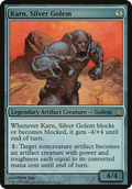 Karn, Silver Golem (Commander's Arsenal) (OVER-006) - Commander's Arsenal Oversized Foil
