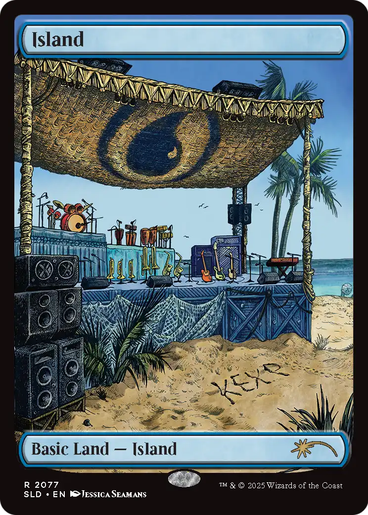 Island (2077) (SLD-2077) - Secret Lair Drop