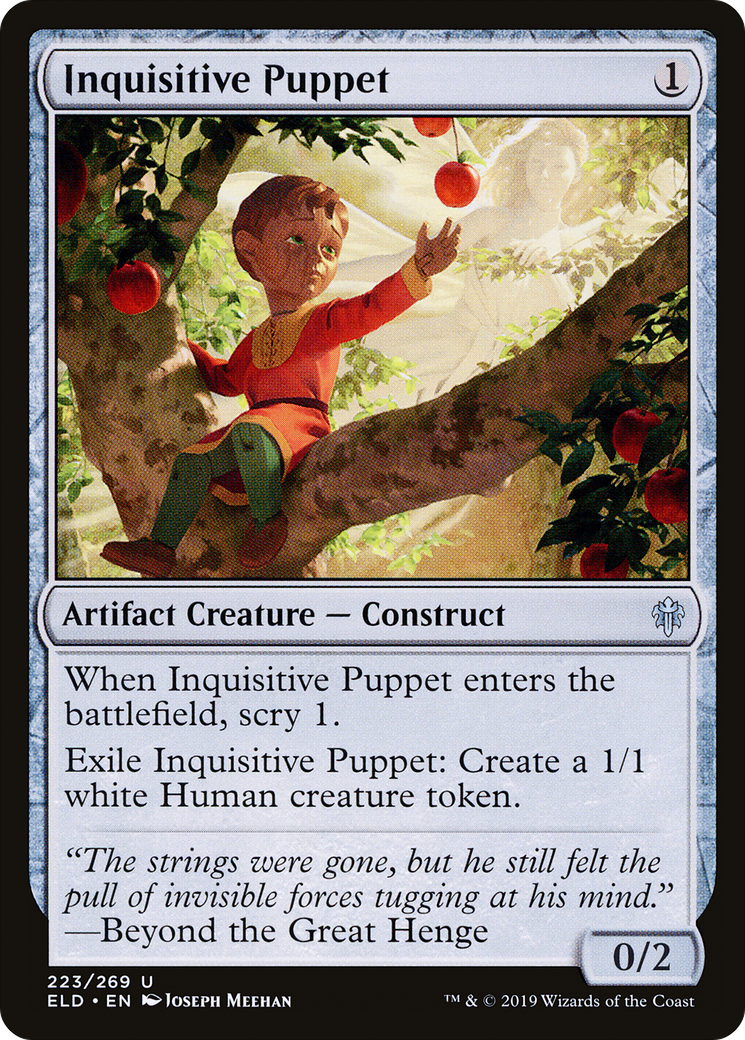 Inquisitive Puppet (ELD-223) - Throne of Eldraine Foil