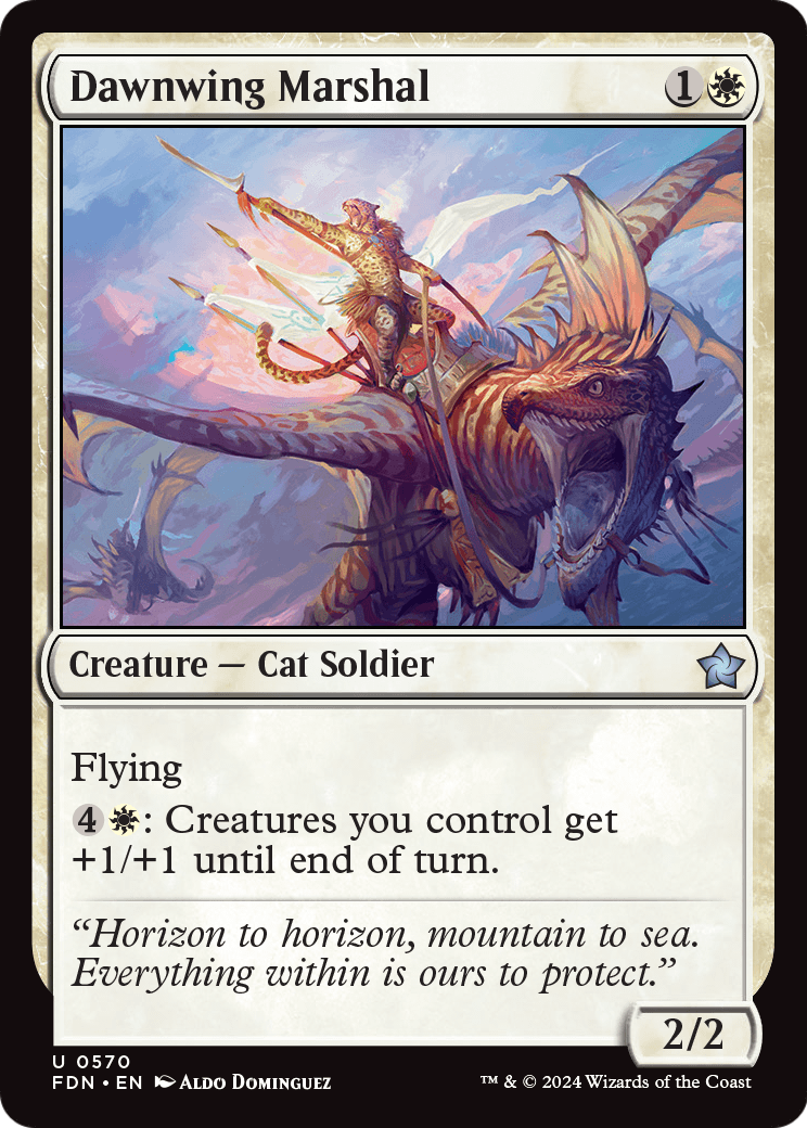 Dawnwing Marshal (FDN-570) - Foundations