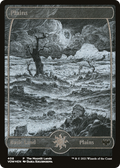 Plains (Moonlit Land) (Foil Etched) (WPN-408) - Innistrad: Crimson Vow Foil