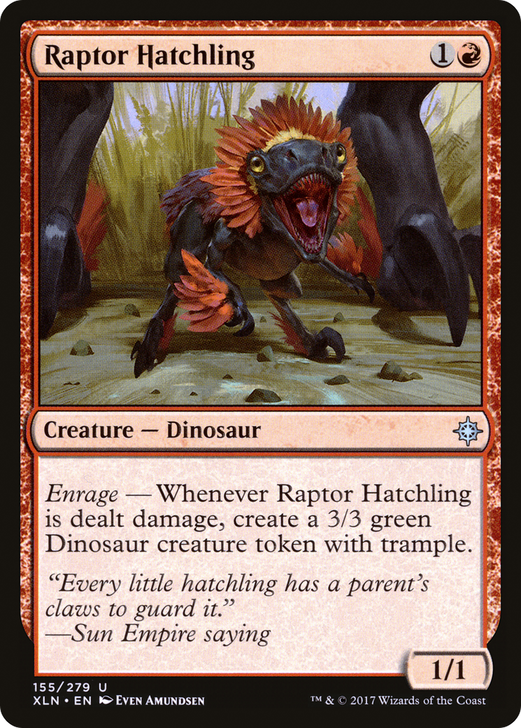 Raptor Hatchling (XLN-155) - Ixalan
