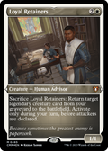 Loyal Retainers (Foil Etched) (CMM-465) - Commander Masters Foil