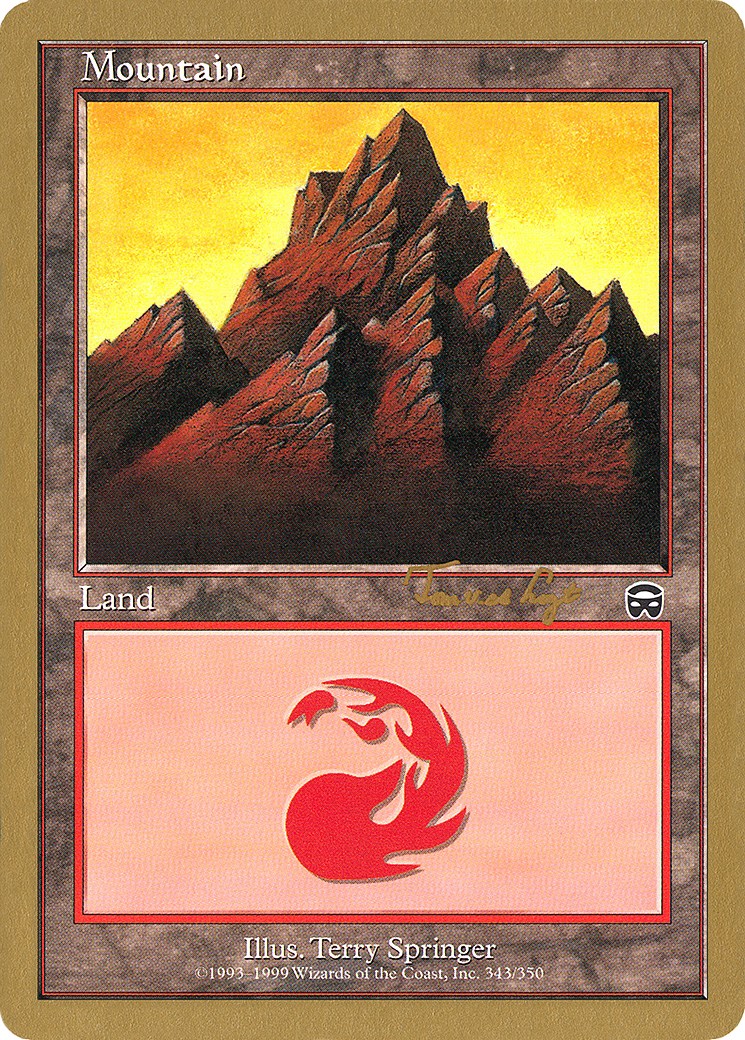 Mountain (343) - 2001 Tom van de Logt (MMQ) (WCD-) - World Championship Decks 2001