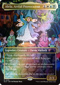 Alela, Artful Provocateur (1630) (Rainbow Foil) (SLD-1630) - Secret Lair Drop (Borderless) Foil