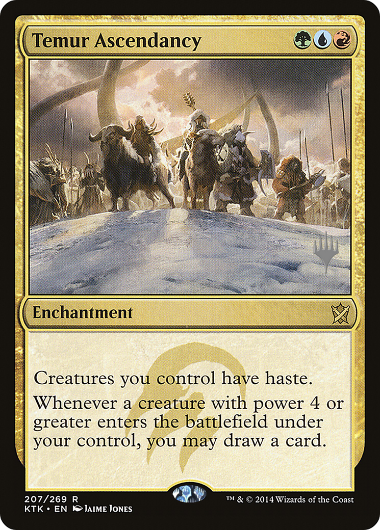 Temur Ascendancy (PPM21-207) - Khans of Tarkir Promos