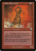 Cinder Elemental (MMQ-183) - Mercadian Masques