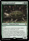 Fecund Greenshell (BLB-171) - Bloomburrow Foil