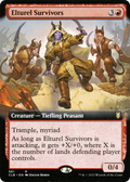 Elturel Survivors (Extended Art) (CLB-581) - Commander Legends: Battle for Baldur's Gate: (Extended Art) Foil