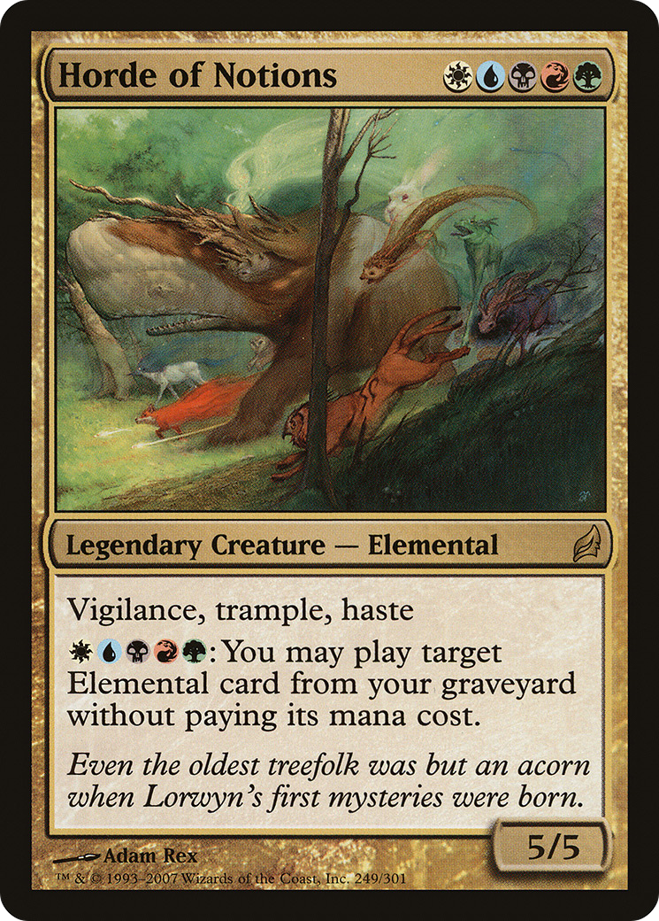 Horde of Notions (LRW-249) - Lorwyn Foil