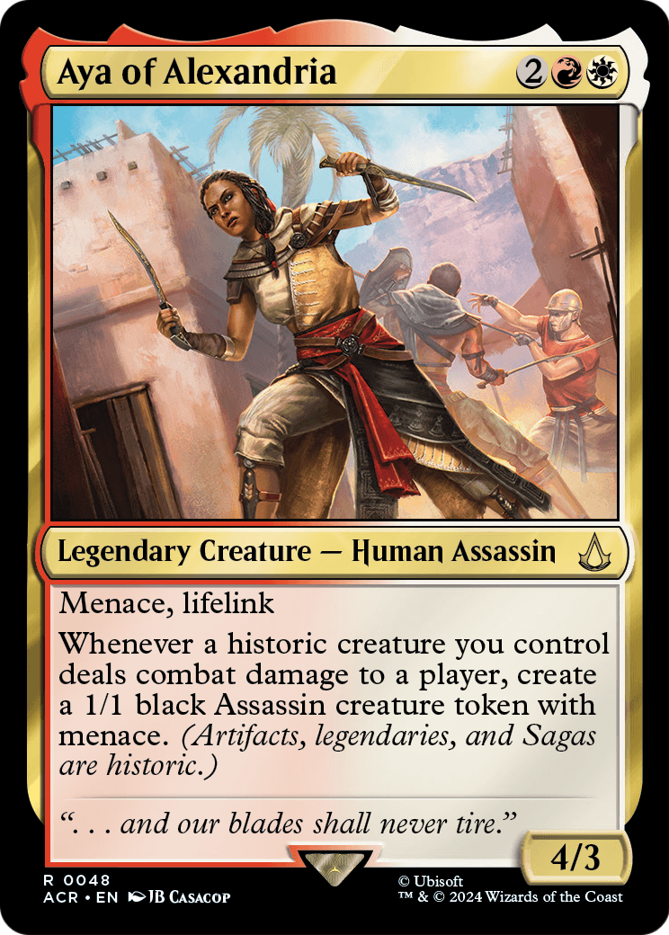Aya of Alexandria (ACR-048) - Assassin's Creed