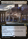 Temple of Deceit (Extended Art) (THB-348) - Theros Beyond Death: (Extended Art)