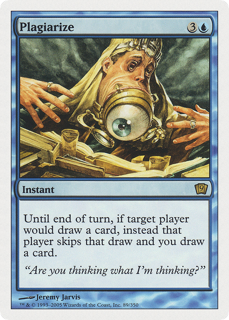 Plagiarize (9ED-089) - 9th Edition