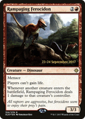 Rampaging Ferocidon (PRE-154S) - Ixalan Promos Foil