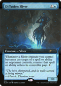 Diffusion Sliver (Extended Art) (SLD-618) - Secret Lair Drop: (Extended Art) Foil
