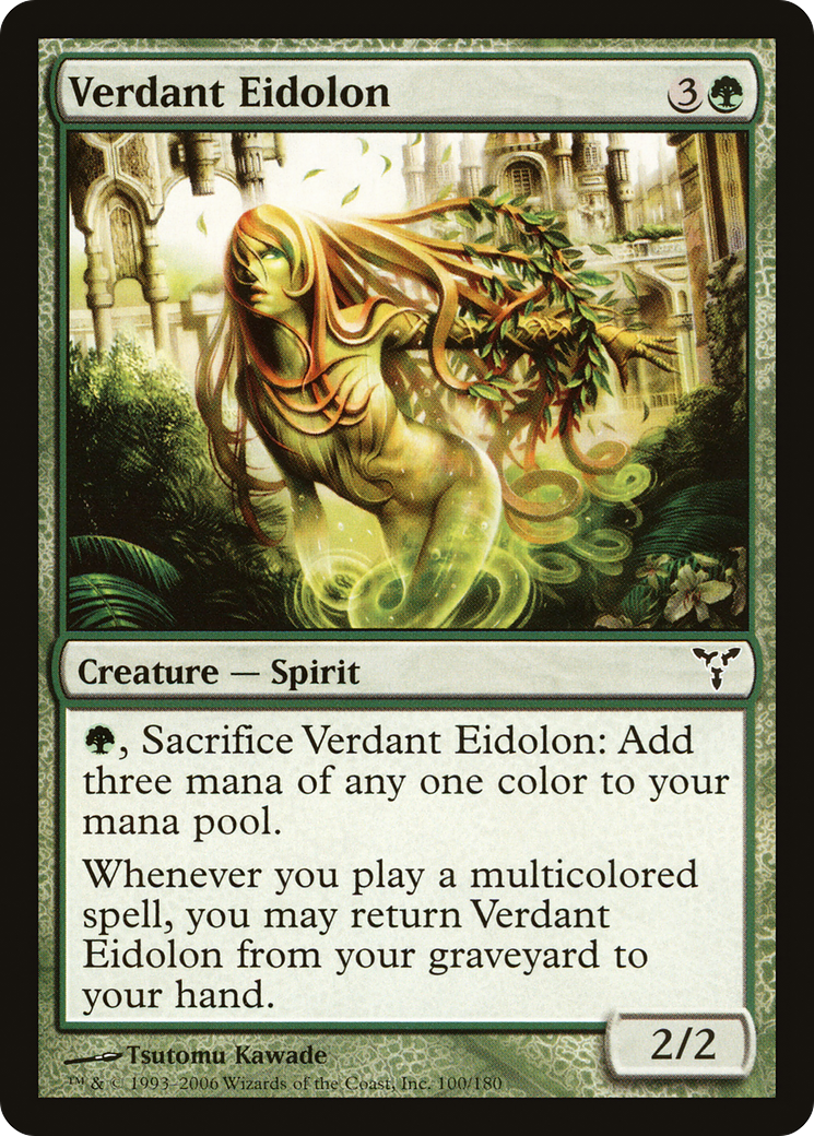 Verdant Eidolon (DIS-) - Dissension Foil