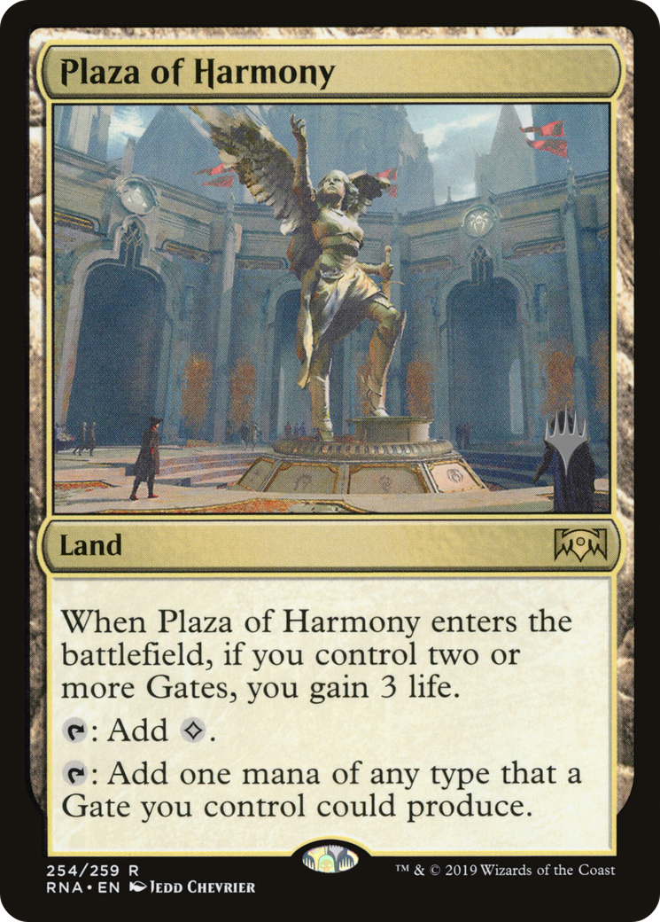 Plaza of Harmony (PPELD-254) - Ravnica Allegiance Promos