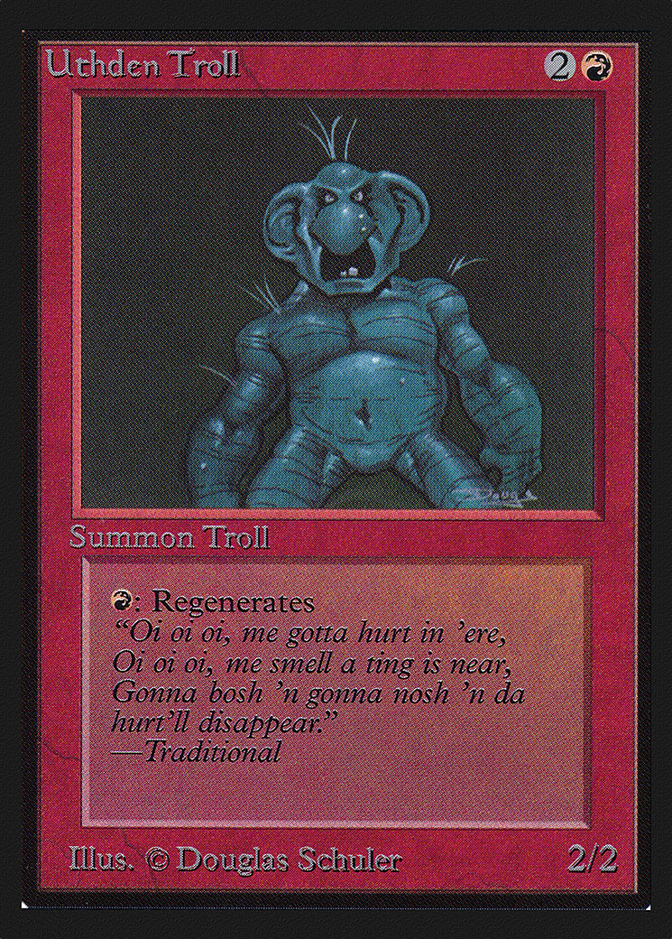 Uthden Troll (CE) (CED-) - Collectors' Edition