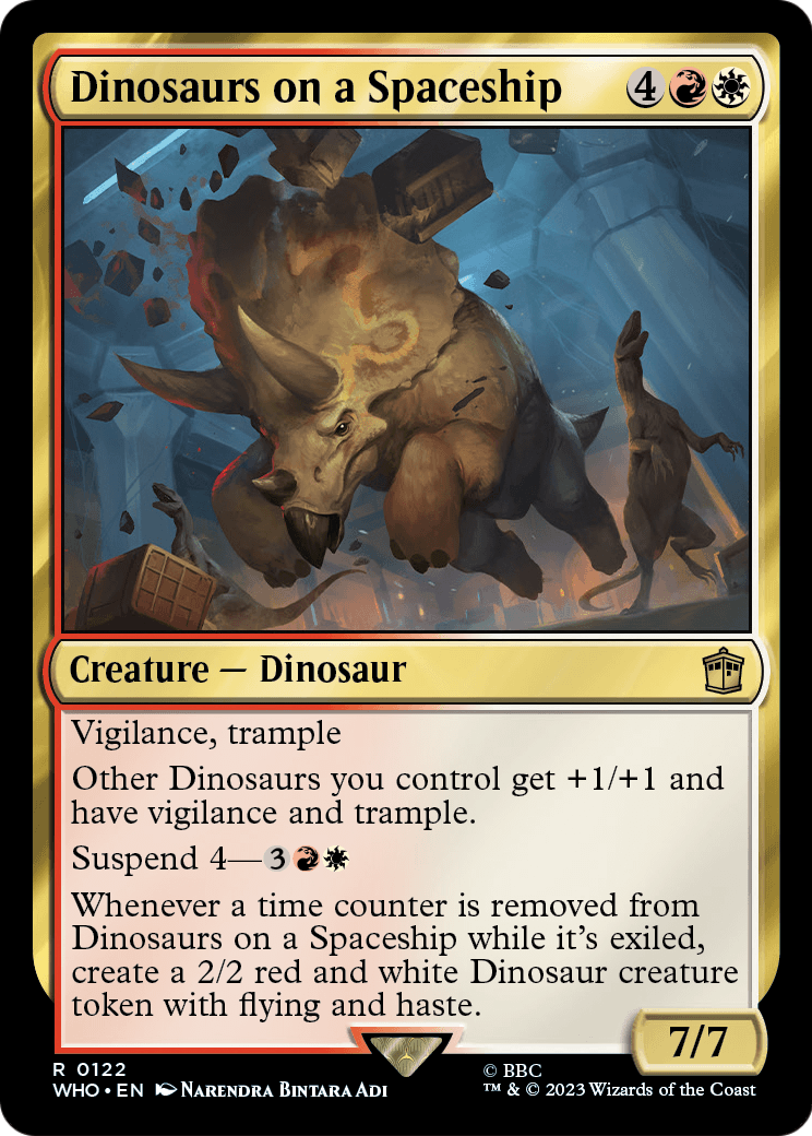 Dinosaurs on a Spaceship (WHO-122) - Doctor Who