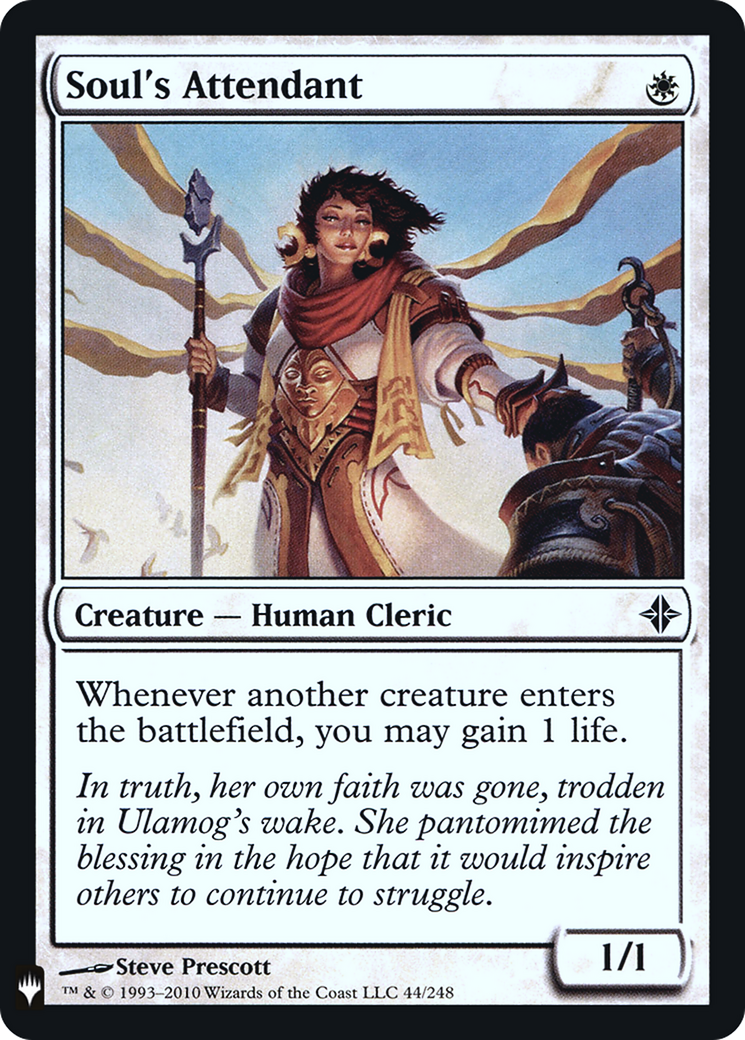 Soul's Attendant (LIST-ROE-44) - The List
