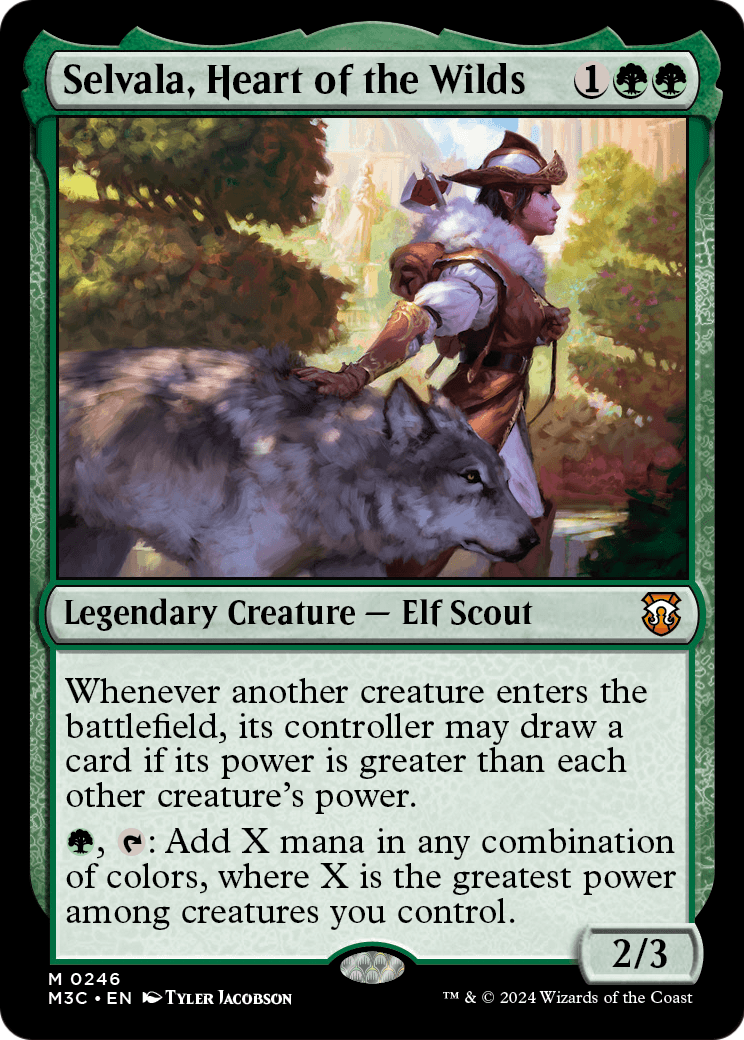 Selvala, Heart of the Wilds (M3C-246) - Modern Horizons 3 Commander