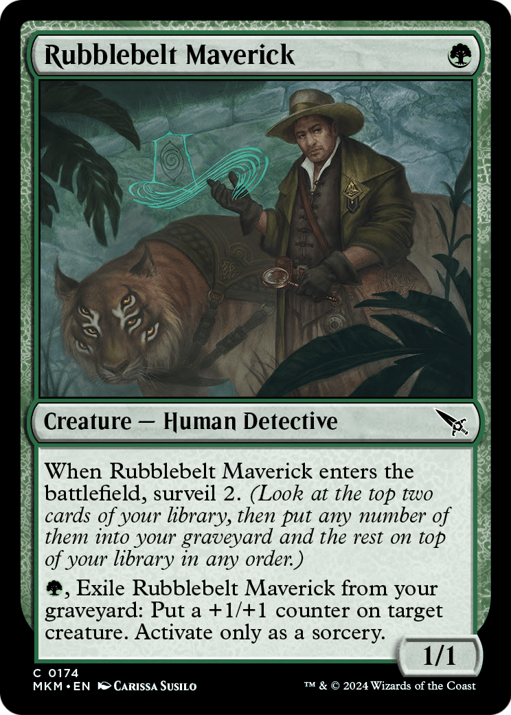 Rubblebelt Maverick (MKM-174) - Murders at Karlov Manor