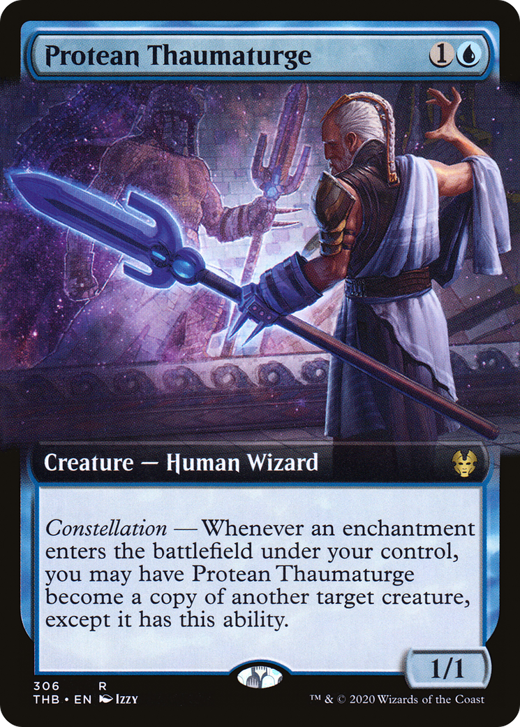 Protean Thaumaturge (Extended Art) (THB-306) - Theros Beyond Death: (Extended Art)