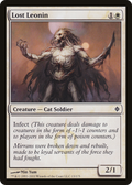 Lost Leonin (NPH-013) - New Phyrexia Foil