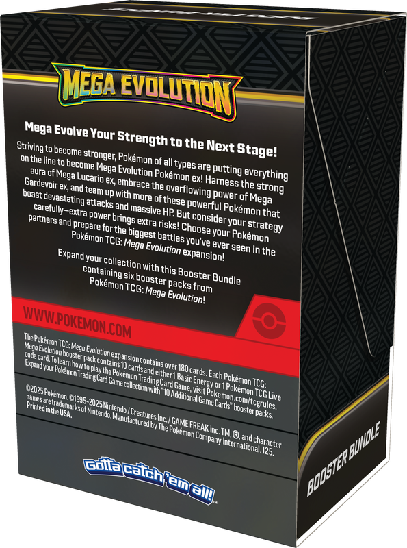 Pokemon TCG: Mega Evolution Booster Bundle